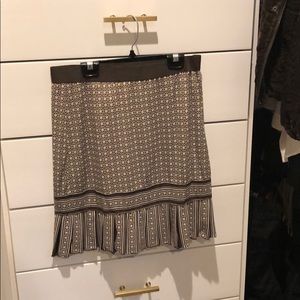 Brown skirt